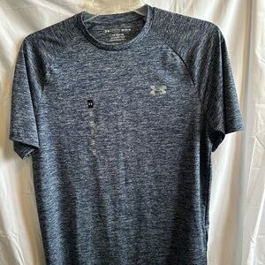 Under Armour Blue Short Sleeve Tee Moisture-Wicking Performance